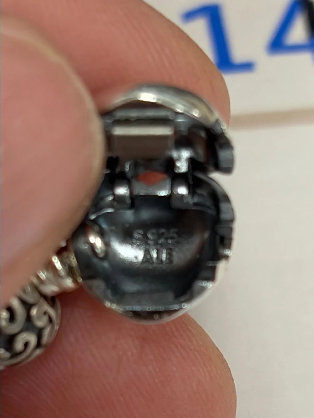 PANDORA Moments Sterling Silver Bracelet with Heart Clasp and charms